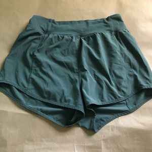 lululemon athletica green Athletic Shorts